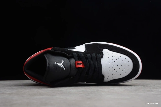 Reps LUCY 553558-116 1 Air Jordan Black Low Toe 0825